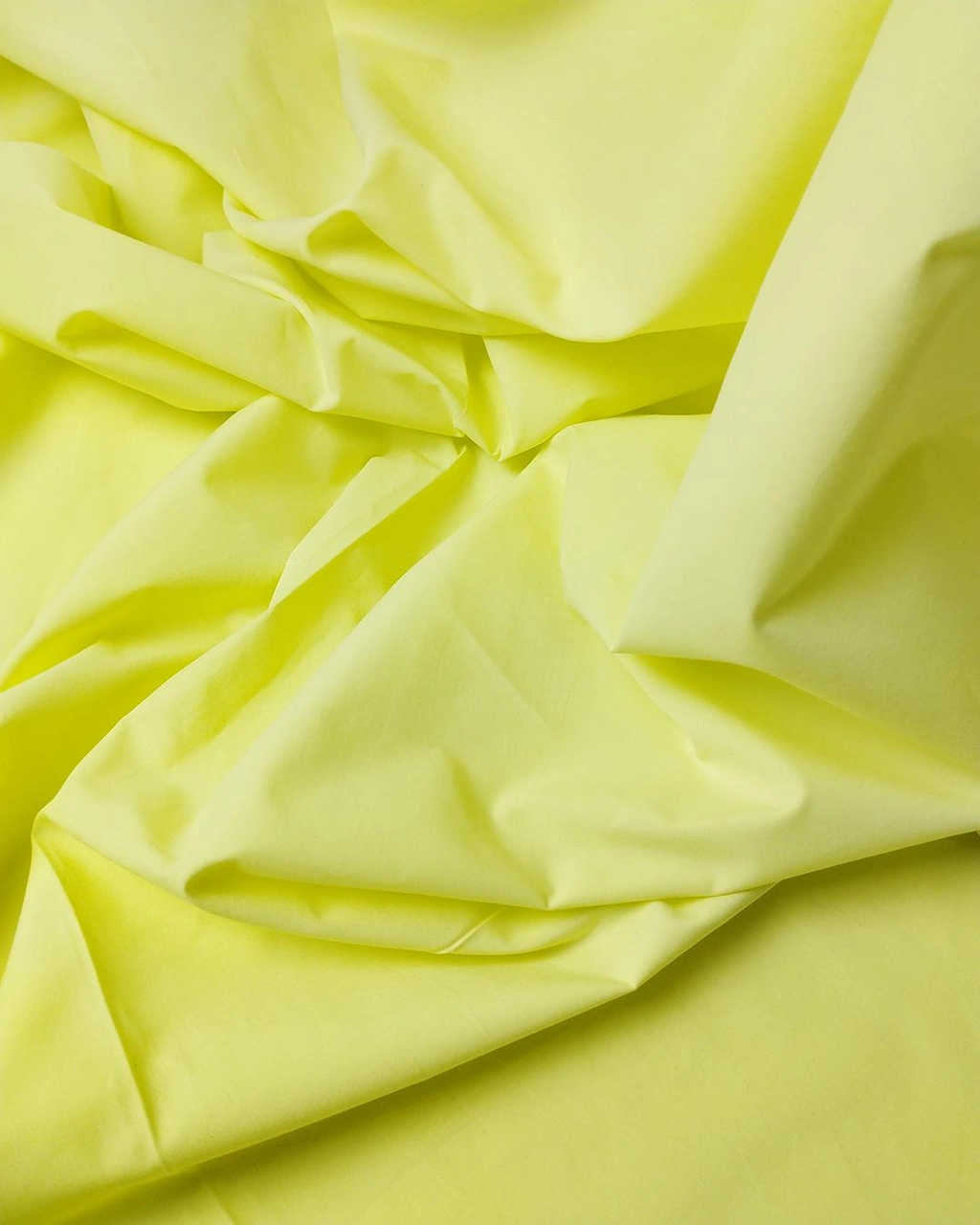 Poplin Benzeri İnce Pamuklu Dokuma Yumuşak Limon Sarısıen: 150 Cm-1824 Renkli