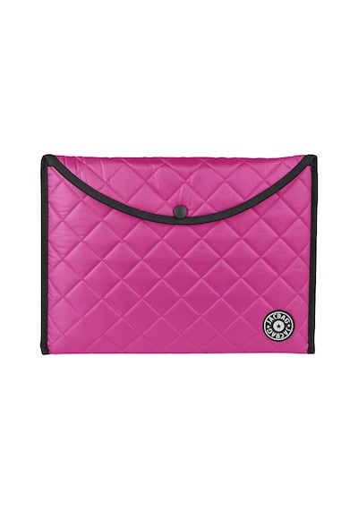 Jacbag Snap Folder Soft A4-kapitone Çıtçıtlı Dosya A4 Çıtçıtlı-soft Pembe Tek Renk
