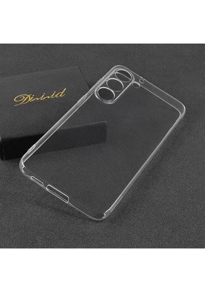 Samsung Galaxy Uyumlu S23 Plus Kılıf Şeffaf Silikon Hibrit Case Kapak