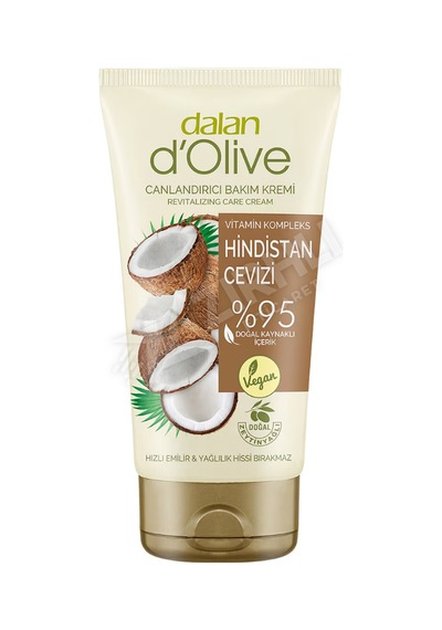 3 Adet Dalan D'olive Vitamin Kompleks Hindistan Cevizi Bakım Kremi 60 Ml