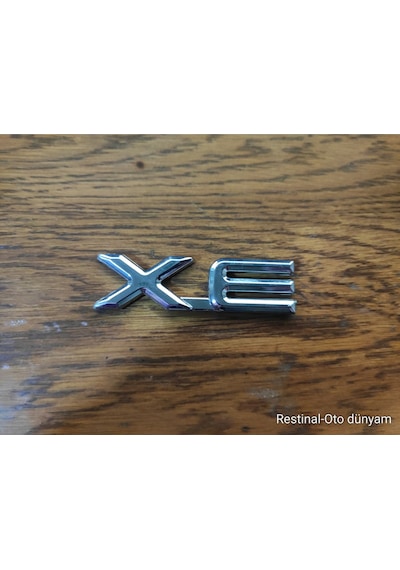 Toyota Corolla E100 Xe Bagaj Yazısı Krom 3d Kabartmalı Amblem Logo Çift Taraf Bantlı A Kalite