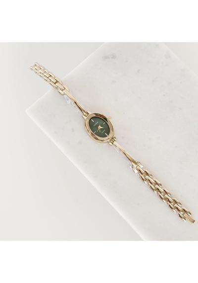 Sima Gold Saat Yeşil Çok Renkli 97329435