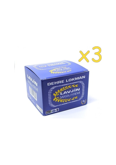 Dehre Lokman Lavjin Masaj Kremi 3 x 80 G