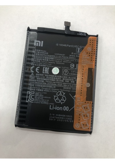 Xiaomi Redmi Note 10 5g Batarya 5000 Mah