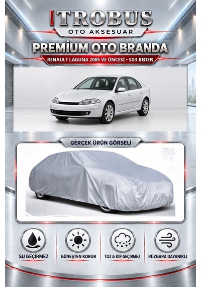 Renault Laguna 2005 Ve Öncesi Uyumlu Premium Araba Brandası Oto Branda Sd3 Beden