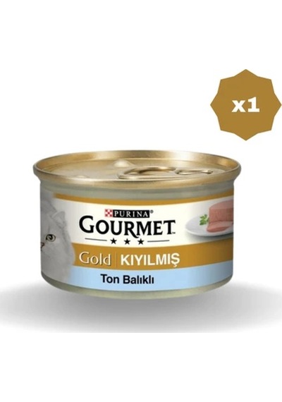 Felix Kedi Yaş Mama Gourment Gold Kıyılmış Tonlu 85 Gr - 1 Adet