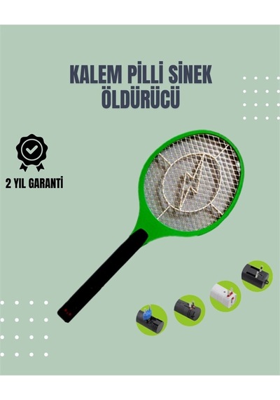 Mey İthalat Sessiz Ve Etkili Böcek Öldürücü - Üç Katmanlı Koruyucu Izgaralı Elektronik Sineklik