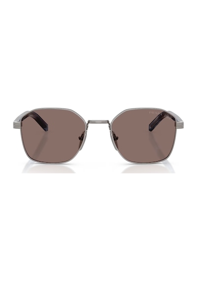 Prada Pr C50s 5av05c 53 Unisex Polarize Geometrik Gun Metal Güneş Gözlüğü Metalik