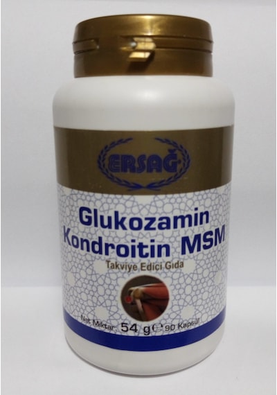 Ersağ Glukozamin Kondroitin Msm Gıda Takviyesi