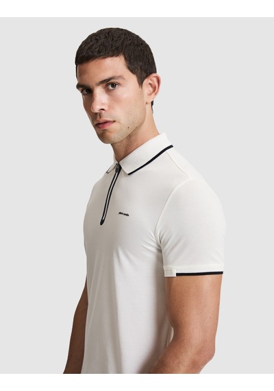 Pierre Cardin Erkek Ekru Tişört 50321185-vr019