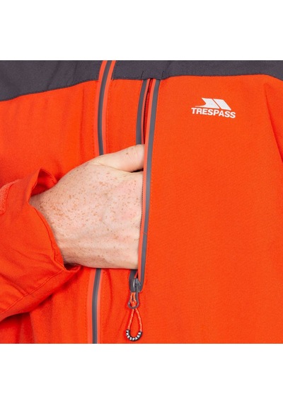 Trespass Tappin Erkek Montu Kırmızı Kırmızı
