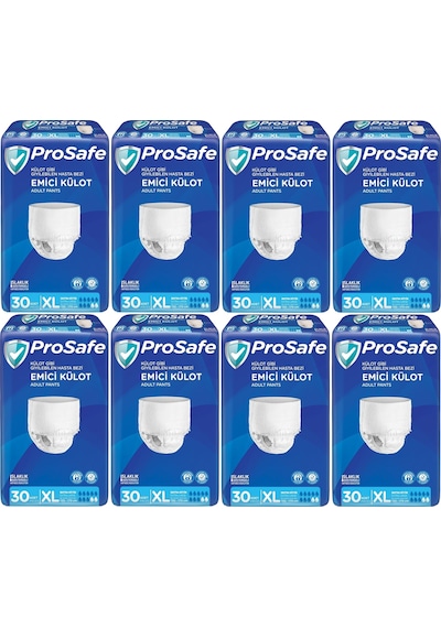 Prosafe Emici Külot Hasta Bezi Xl-extra Large 240 Adet 8pk 30 XL