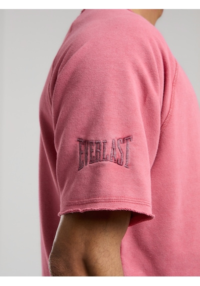 Everlast Ny Street Oversize Geniş Yaka Açık Kırmızı Erkek Tişört Kırmızı