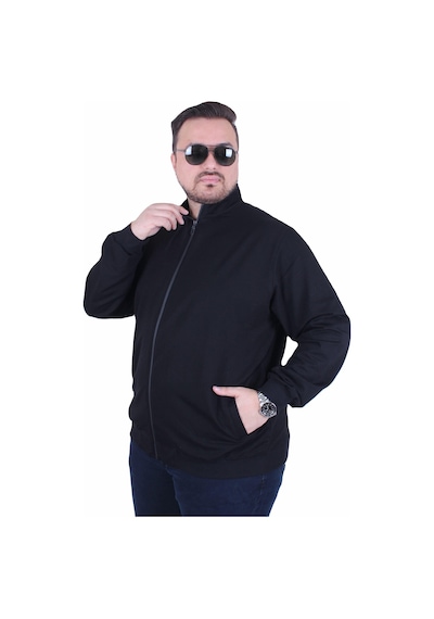 Moc Grande Mocgrande Büyük Beden Basic Mevsimlik Fermuarlı Sweatshirt 22750 Sıyah Siyah Moc Grande Mocgrande Büyük Beden Basic Mevsimlik Fermuarlı Sweatshirt 22750 Sıyah Siyah