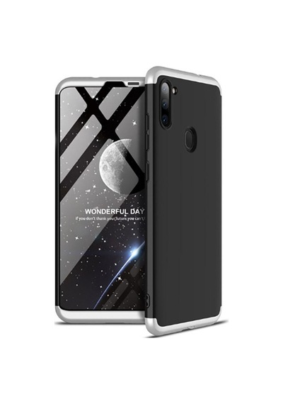 Galaxy A11 Kılıf Zore Ays Kapak Siyah