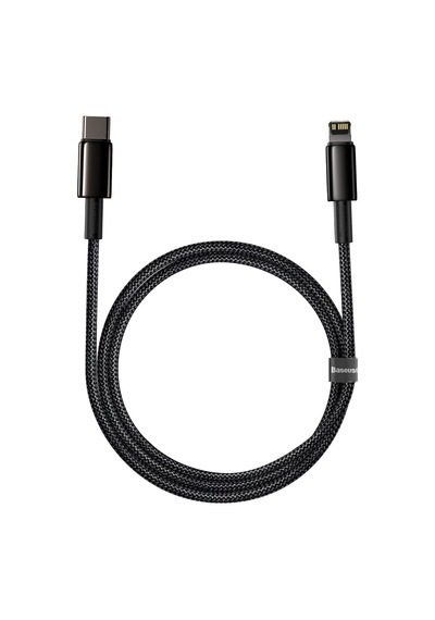 Tungsten Gold Hızlı Şarj Kablosu Type-c To İp Pd 20w, 1m, Siyah