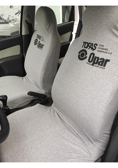 Tofaş Uyumlu Opar Gri Oto Atlet Servis Kılıfı 4 Parça Ser-0041