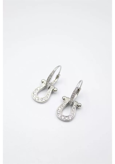Tedar Halka Küpe - Gümüş Najmaddin 38540955