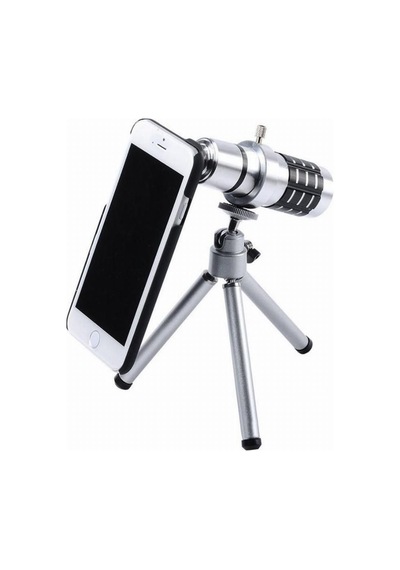 Apple Uyumlu iPhone 5 5s 4 4s Için Alüminyum 14x Optik Zoom Yakından Görüntü Çekme Dürbün