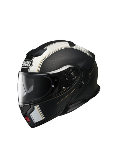 Shoei Neotec 3 Satori Çene Açılır Motosiklet Kaskı Beyaz - Siyah