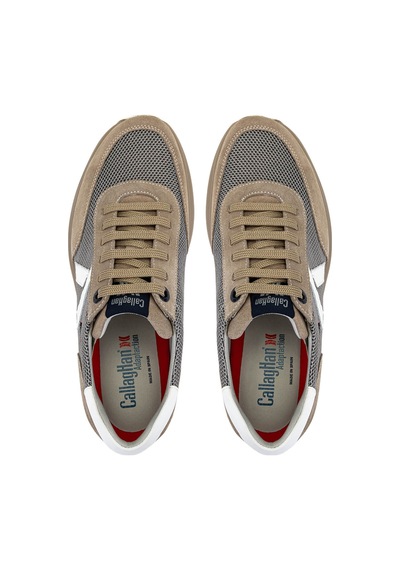 Callaghan Erkek Deri & Tekstil Bej Sneakers & Spor Ayakkabı 618 61201 Erk Ayk Y25 Pıedra Bej