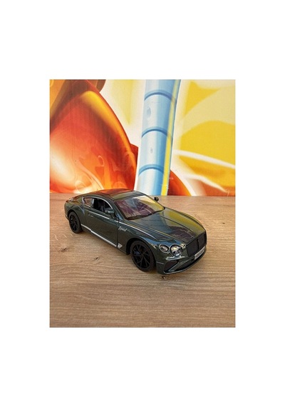 2019 Bentley Continental Gt Diecast Model Araba Sesli Işıklı Çekbırak Açılan Kapılar Bentley Model A Yeşil