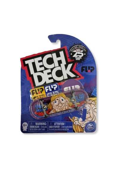 Çok Renkli Tech Deck Parmak Kaykayı Tekli Paket 96 Mm - Flıp Tek Ebat