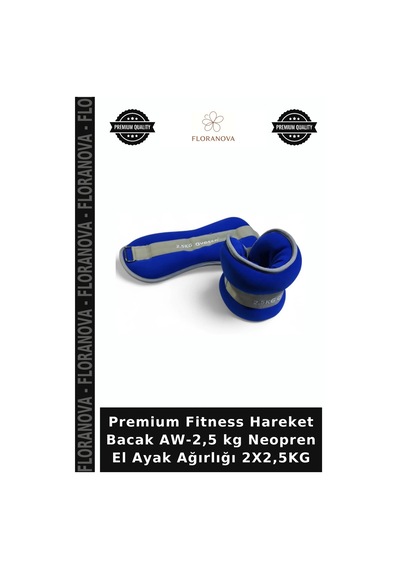 Premium Fitness Hareket Bacak Aw-2,5 Kg Neopren El Ayak Ağırlığı 2x2,5kg Belirtilmemiş