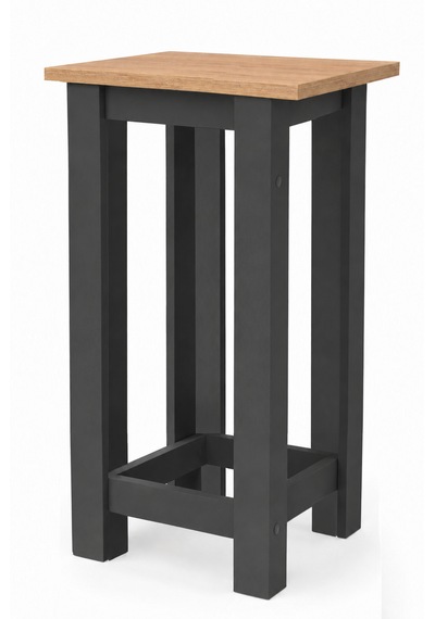 Gora Tabure - 40cm - Bar Sandalyesi - Bar Taburesi Antrasit - Atlantik Çam Gora Tabure - 40cm - Bar Sandalyesi - Bar Taburesi Antrasit - Atlantik Çam