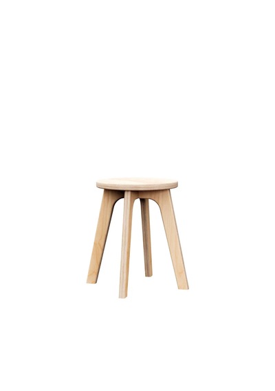 Woodesk Ihlamur, Ahşap Tabure, 32x41 Cm 1 Adet Natural Renk