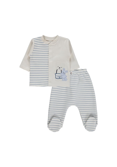 Civil Baby Teddy 10'lu 0-24 Ay Zıbın Setleri - Mavi