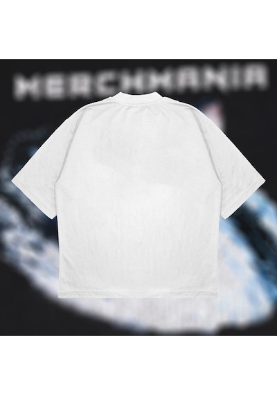 Tarzsokak Alpha Depth Oversize Unisex Pamuklu Nefes Alan Kalın Kumaşlı Beyaz
