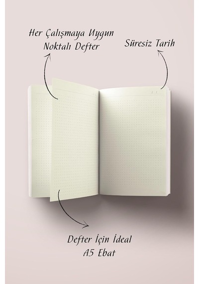 Hayat Sevince Güzel Bullet Journal A5 Noktalı Defter