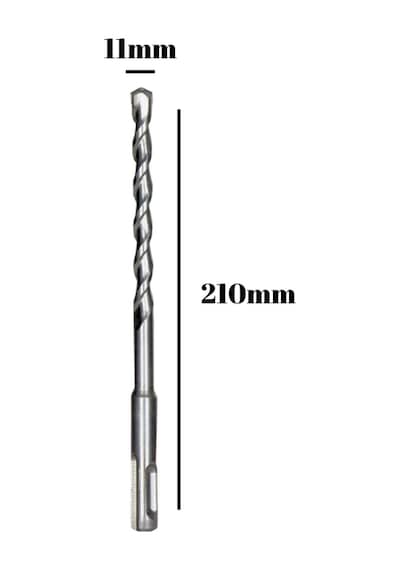 Beton Hilti Ucu Duvar Delme Hilti Delici Matkap Ucu Delici 11mm X 210mm 1 Adet