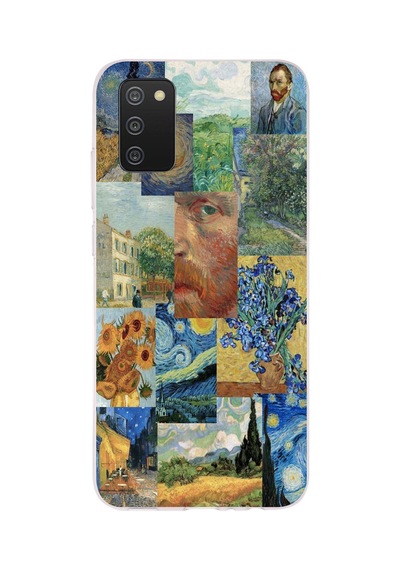 Samsung Galaxy Uyumlu A02s Desen091 Çok Renkli