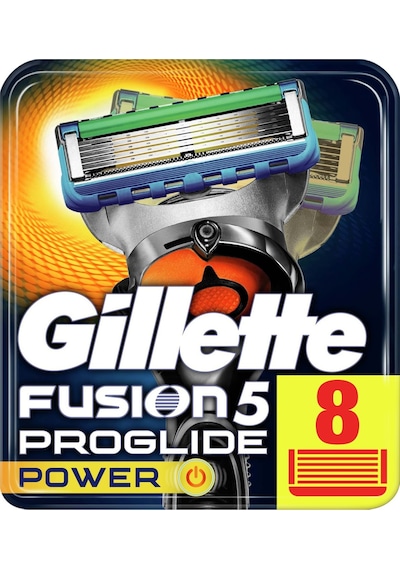 Gillette Fusion 5 Proglide Power Yedek Tıraş Bıçağı 8'li