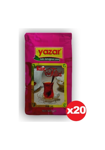 Yazar Rize Seçmece Filiz Çay 500gr X 20pkt 10kg Toplam