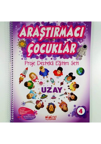 Alpino 5+ Yaş Araştırmacı Çocuklar Okul Öncesi Eğitim Seti