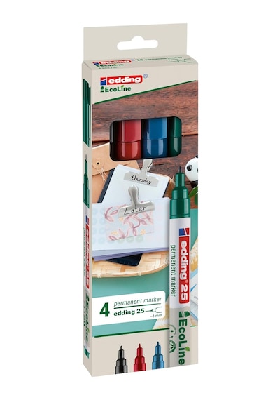 Kalıcı Marker 25 Ecoline, Doldurulabilir, 1 Mm, Çeşitli