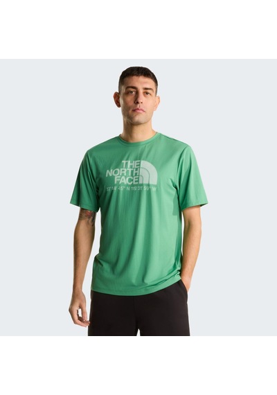 The North Face M 24/7 S/s Tee Logo Graphıc Reg Erkek Tişört Nf0a8bejg571 Yeşil