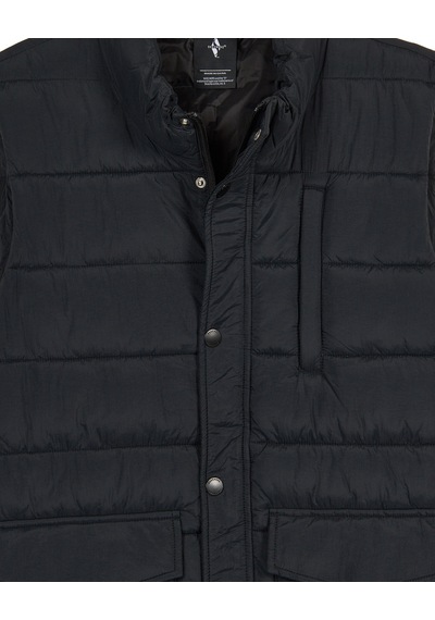 Skechers M Puffer Vest Erkek Siyah S2620193-3817