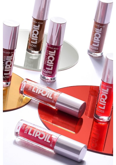 Golden Rose Sweet Kiss Rosehip Murumuru ve Jojoba Yağı İçeren Meyveli Dudak Parlatıcı Yağ 01