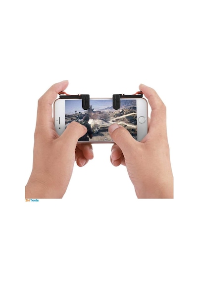 Sepetegelsin Pubg Fortnite Cep Telefonları Için Oyun Adaptörü Ikili Ateş Tetik Set