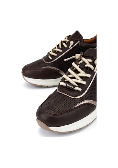 Tamer Tanca Kadın Hakiki Deri Kahverengi Sneakers & Spor Ayakkabı 298 7100 Bn Ayk Y26 Kahve/bronz Kahverengi - Bronz