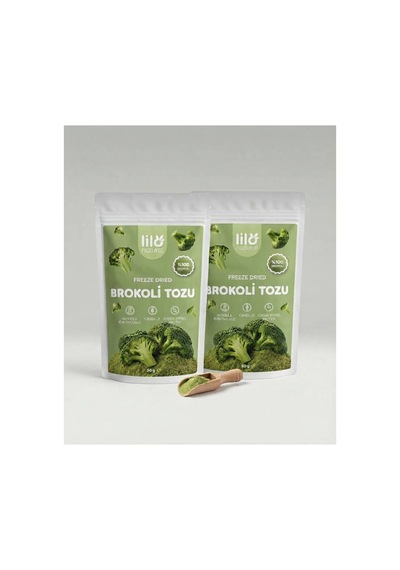 Freeze Dried Brokoli Tozu 50 G X 2 Adet - %100 Brokoli - Dondurularak Kurutulmuş Sebze Tozu - 931348907 Diğer
