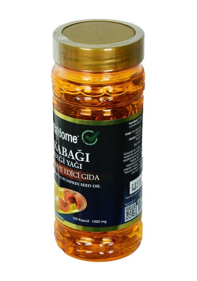 Shiffa Home Bal Kabağı Çekirdeği Yağı Soğuk Pres 1000 Mg X 100 Kapsül
