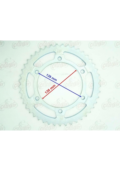 Racıng Honda Xl 700 Uyumlu Arka Dişli 525-45T Iç 130X6 Delikli In