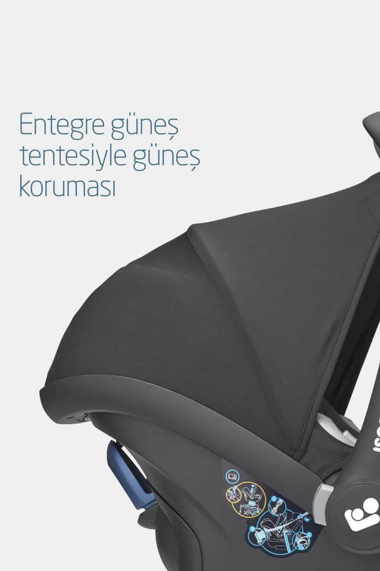 Maxi-cosi Cabrio Fix - Oto Koltuğu 0-13 Kg / Essential Graphite
