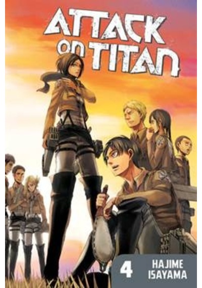 Attack on Titan 4 - Hajime İsayama - Kodansha International