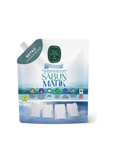 Eyüp Sabri Tuncer Beyazlar için Çamaşır Yıkama Sıvısı 1500 ML